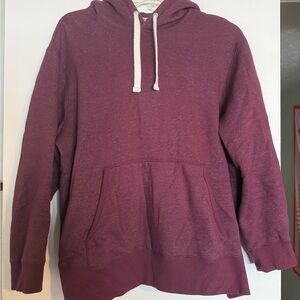 Newport Boyfriend Hoodie in Deep Purple
